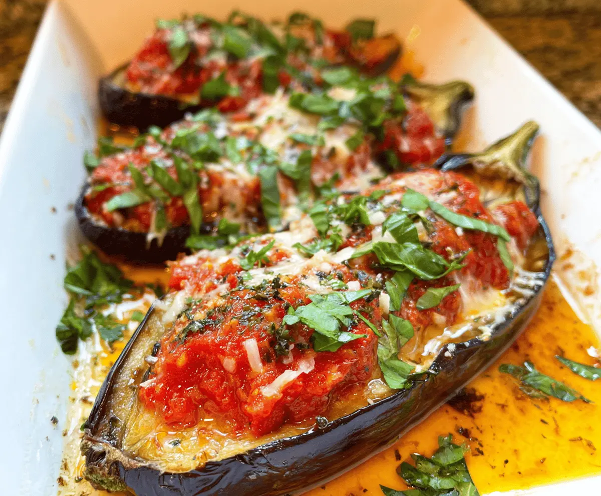 Easy and Delicious Stuffed Eggplant Recipe