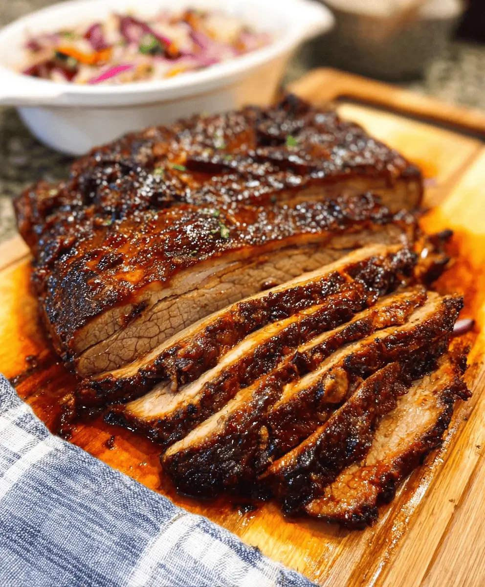 Easy Oven Roasted Brisket Recipe