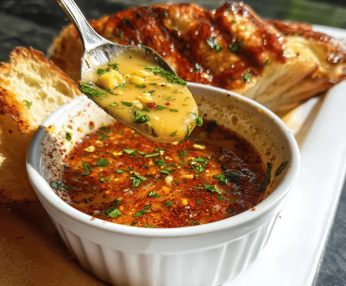 Easy Cajun Garlic Butter Sauce Recipe
