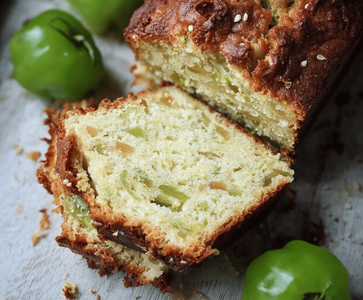 Quick and Easy Green Tomato Bread Recipe