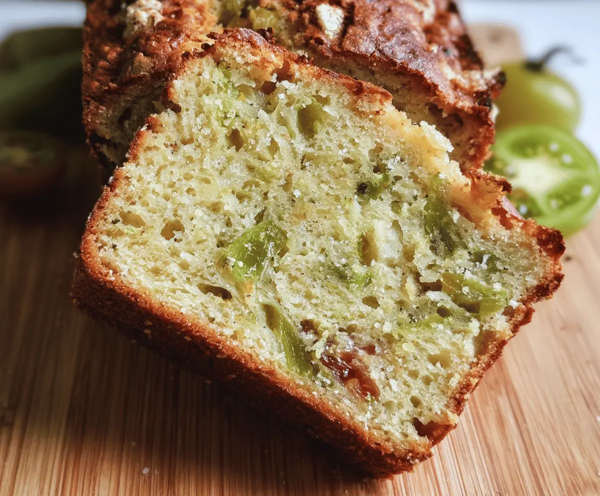 Quick and Easy Green Tomato Bread Recipe