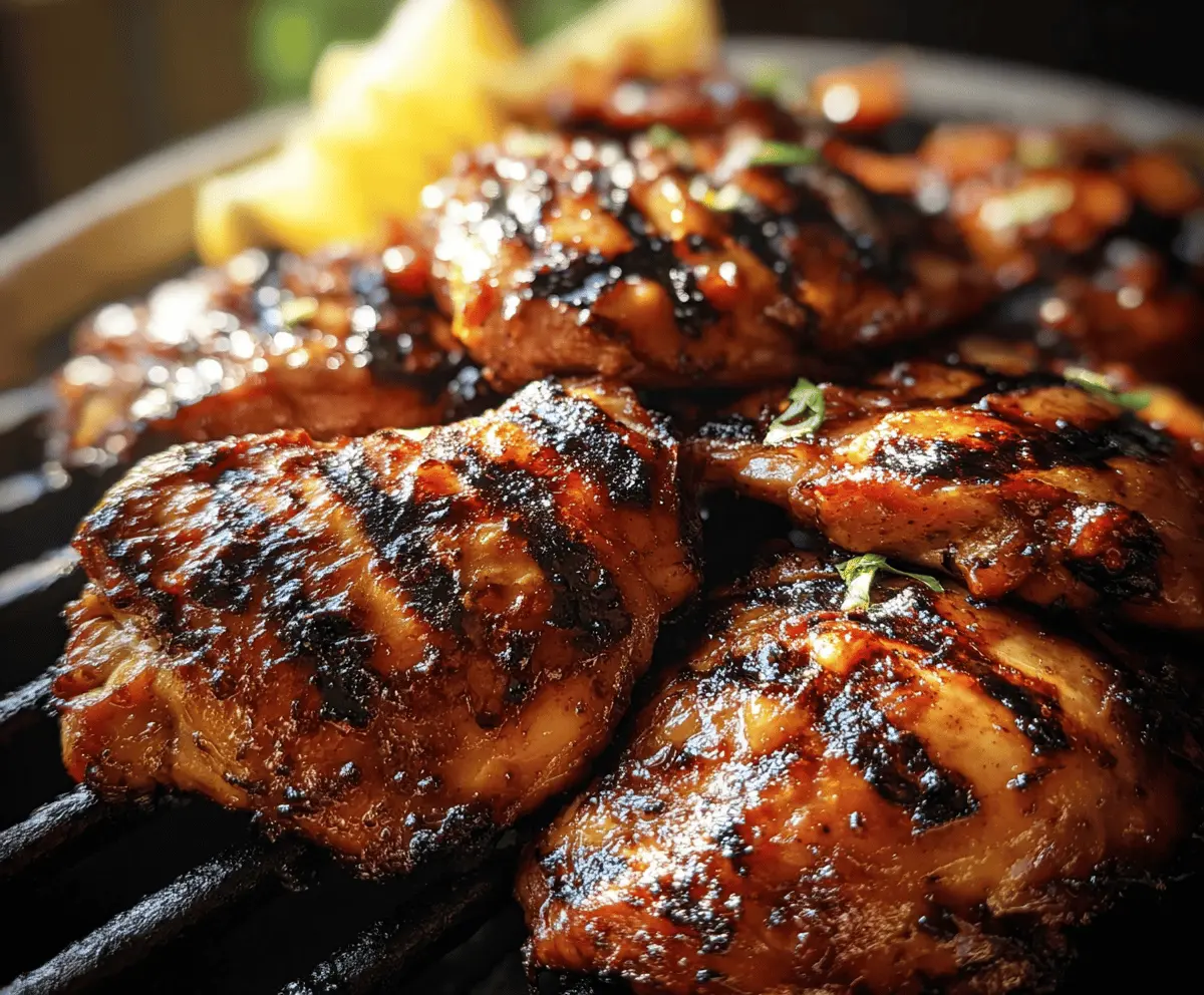 Easy Grilled Huli Huli Chicken Recipe