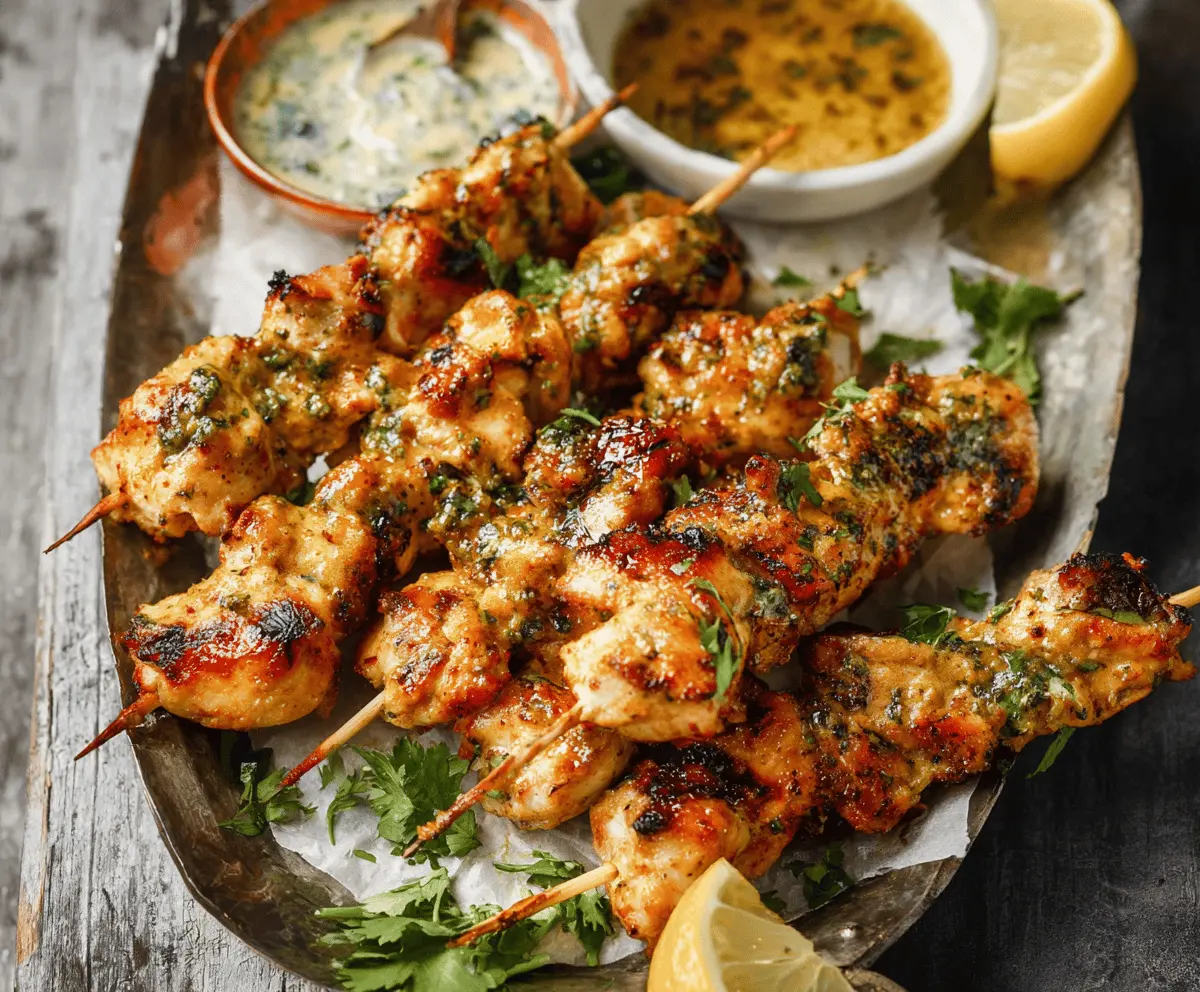 Easy Cowboy Butter Chicken Skewers Recipe