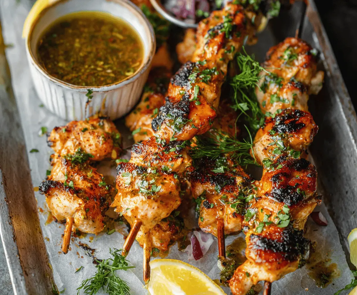 Easy Cowboy Butter Chicken Skewers Recipe