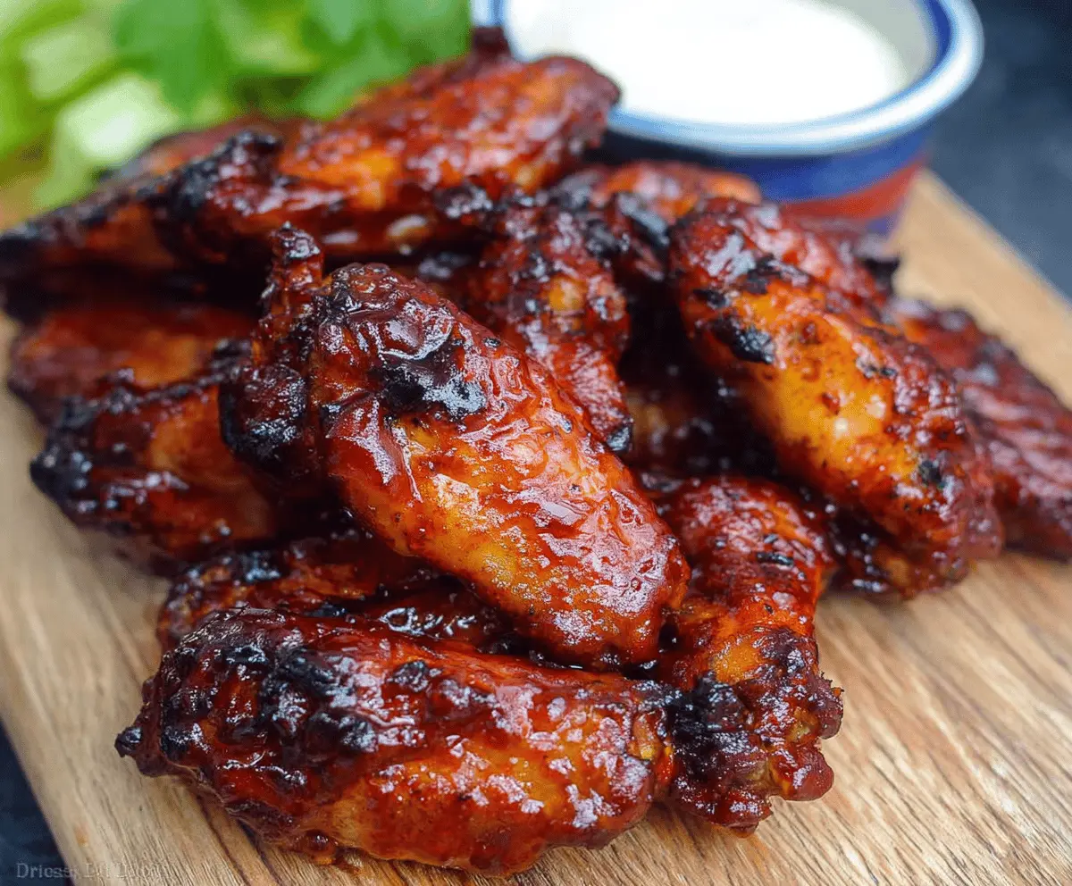 Easy Best BBQ Chicken Wings Recipe