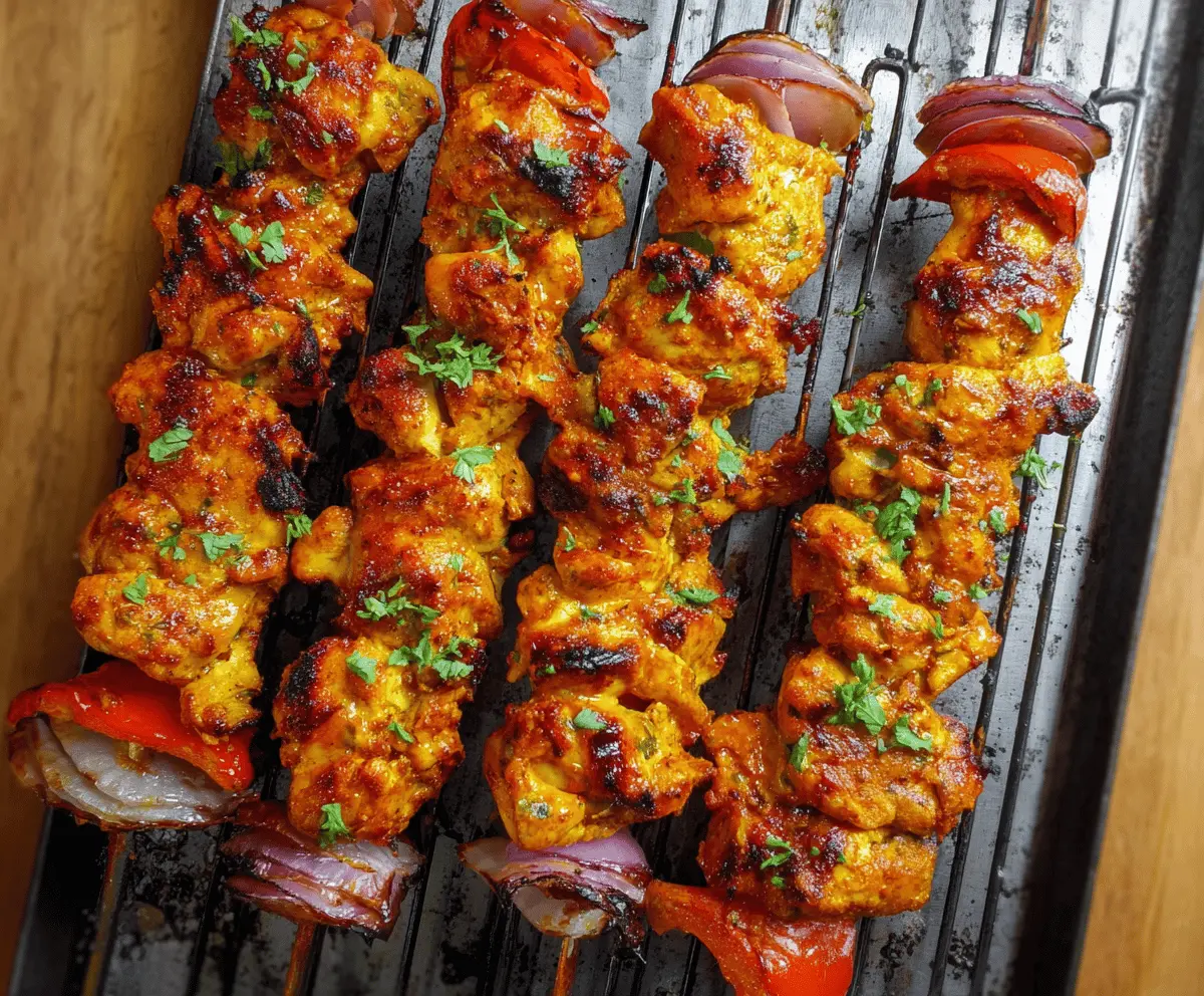 Easy Oven Chicken Skewers Recipe