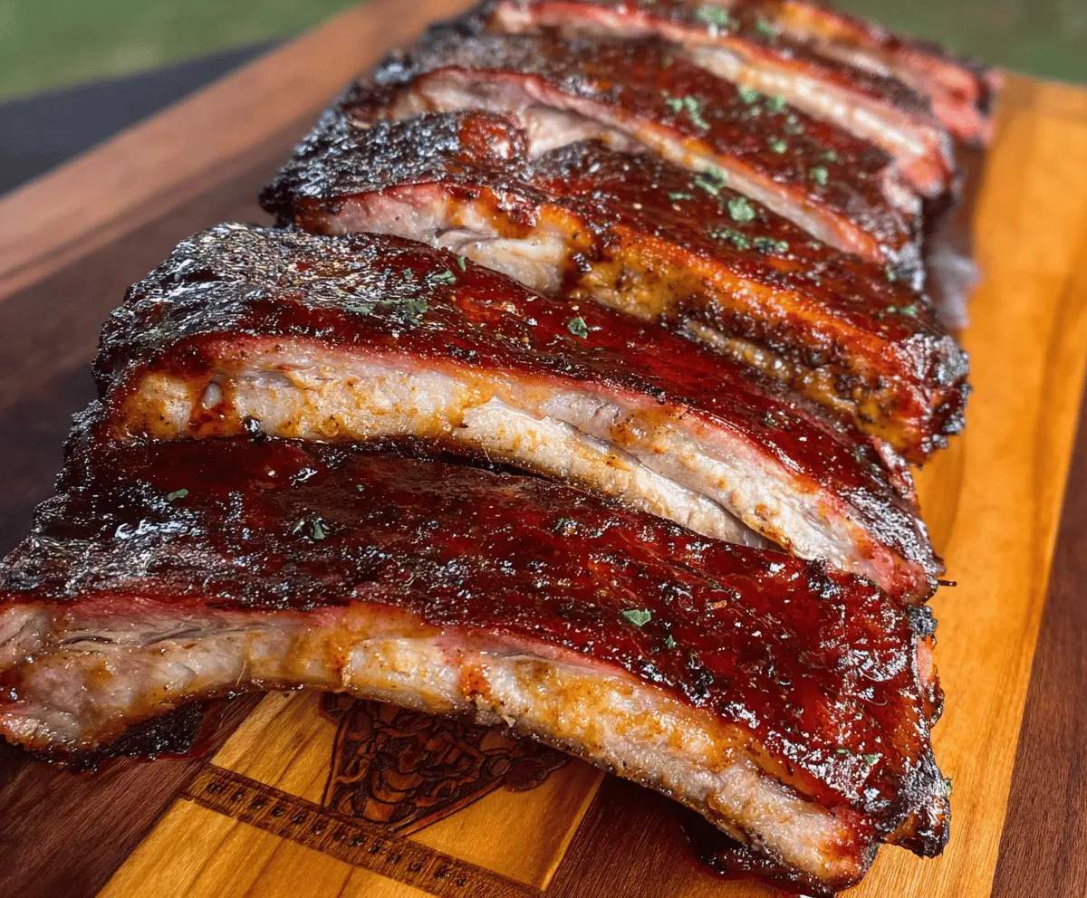Best Easy Smoked Pork Ribs Recipe