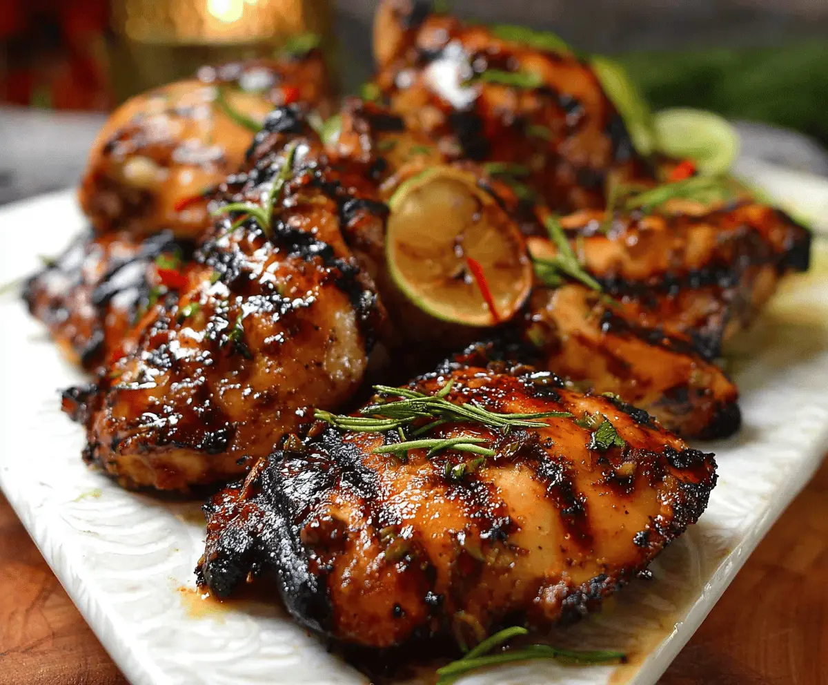 Easy Grilled Thai Chicken Recipe (Gai Yang)