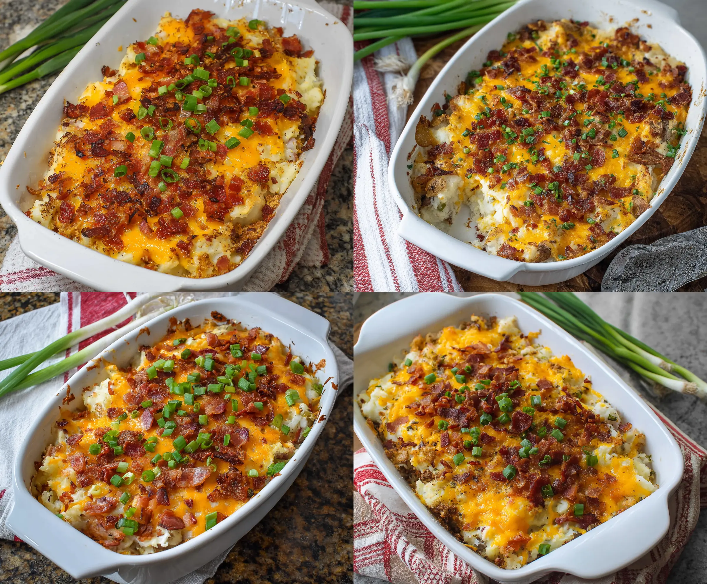 Easy Twice Baked Potato Casserole Recipe
