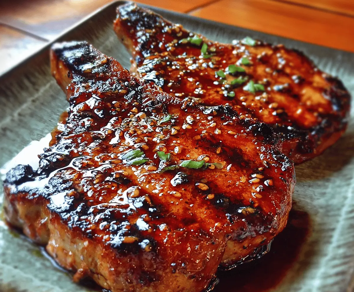 Easy Honey Garlic Pork Chops Recipe for Juicy Flavor