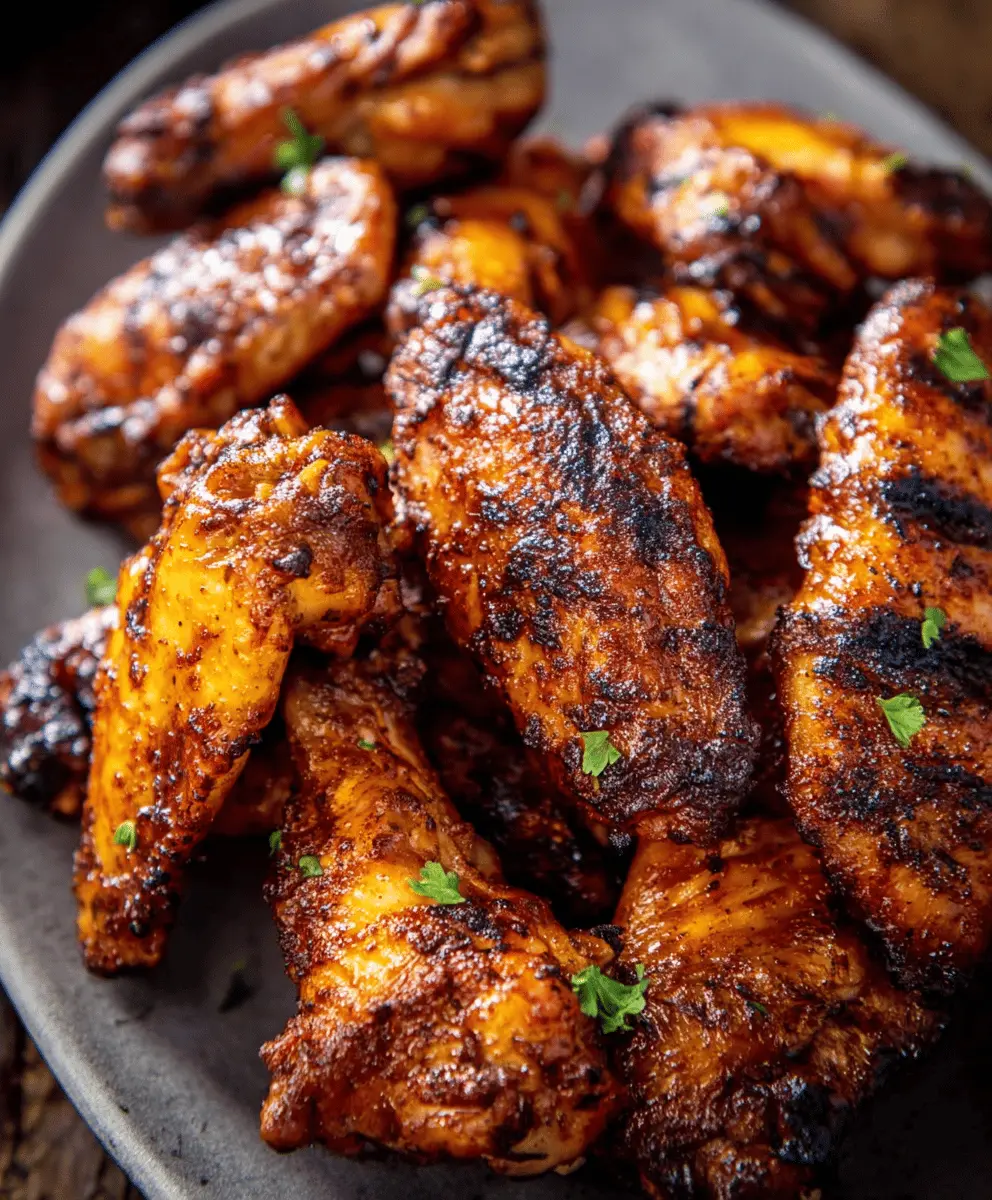 Easy Grilled Chicken Wings Recipe for Summer