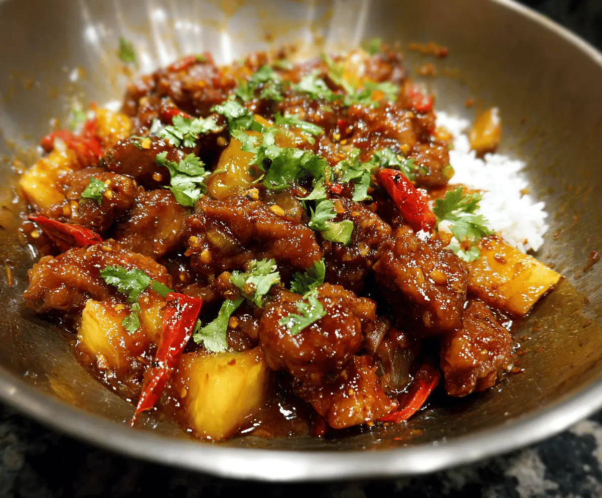 Super Tender Pineapple Pork Recipe for Easy Dinner