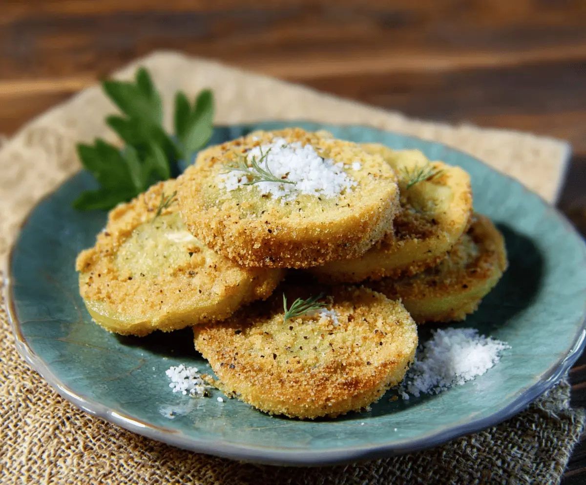 Classic Southern Fried Green Tomatoes Recipe