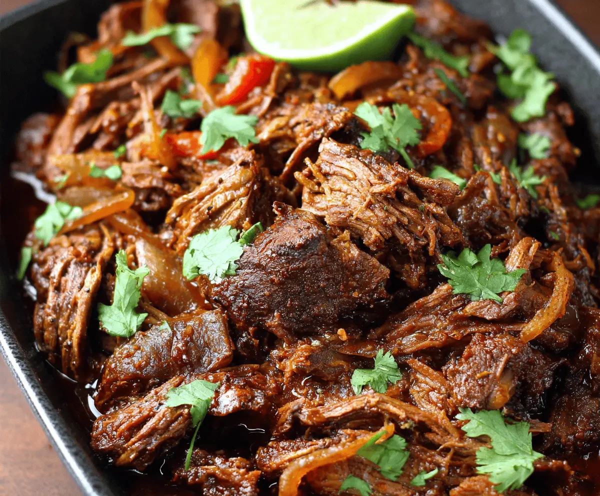 Easy Slow Cooker Mexican Beef Recipe