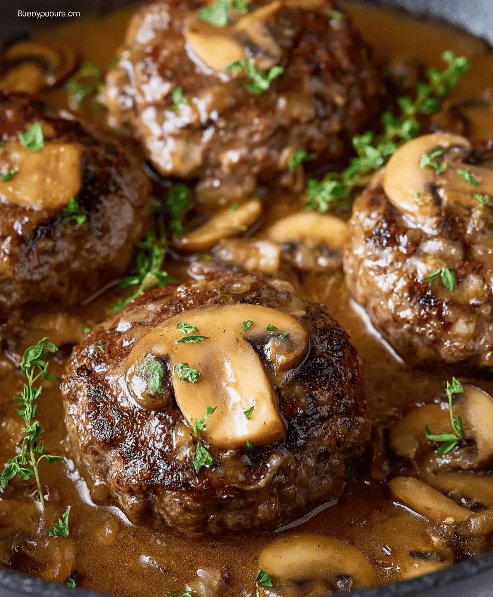 Easy Homemade Salisbury Steak Recipe for Dinner