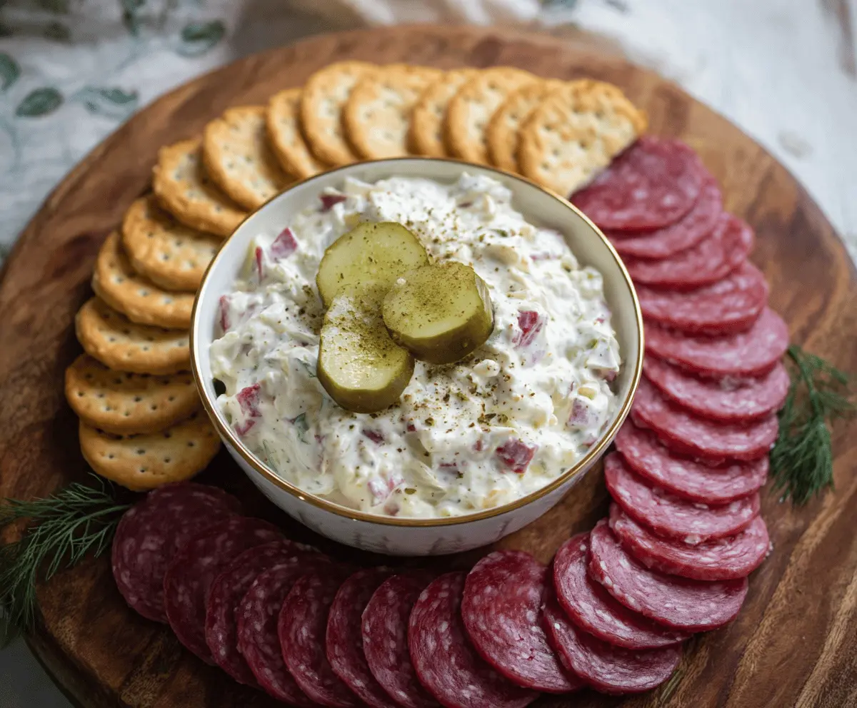 Salami Pickle Dip