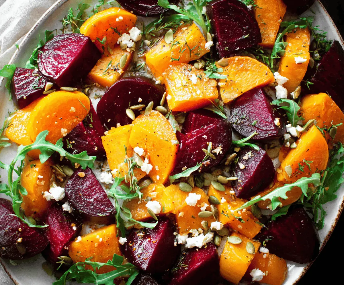 Roasted Beets + Butternut Squash